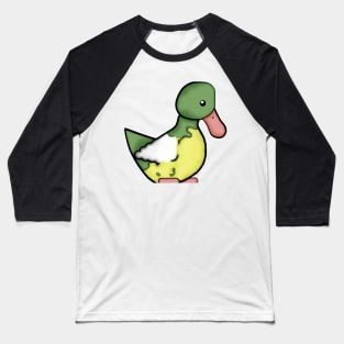 Cute Duck Drawing Baseball T-Shirt